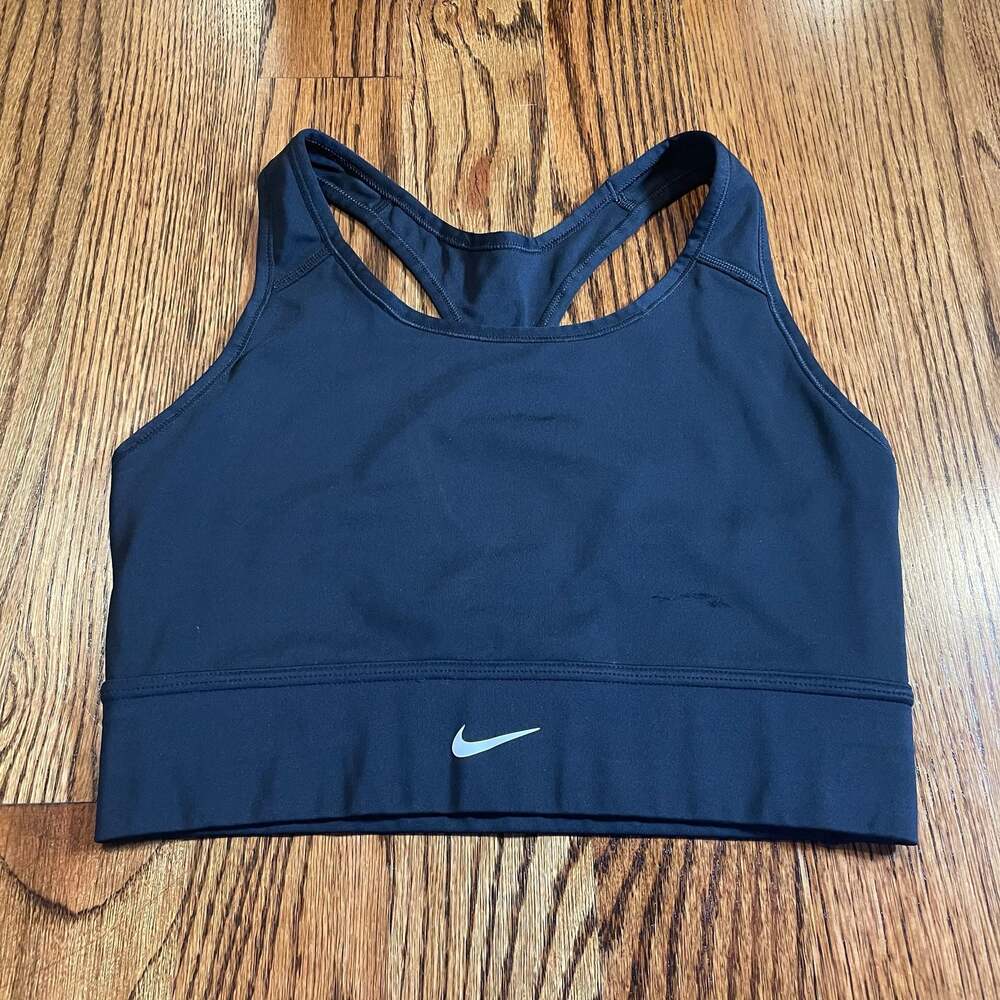 Nike Women's Dri-FIT Swoosh Medium Support Racerback Sports Bra